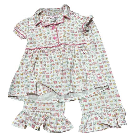 Bitty Baby American Girl Bugs & Butterflies Pajamas Girls Sz 6 - Picture 1 of 3